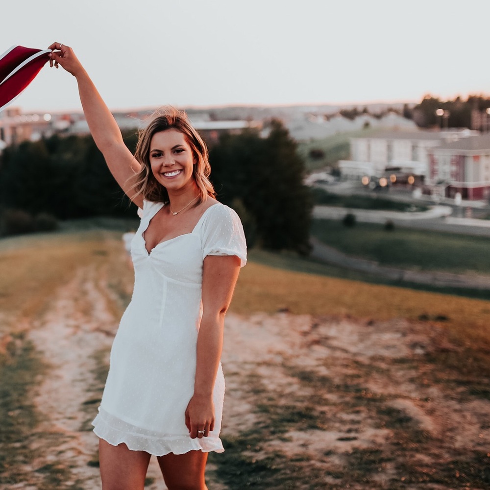White dress